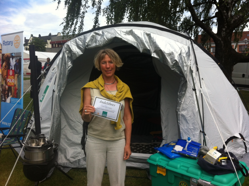 Shelterbox og blues på Notodden