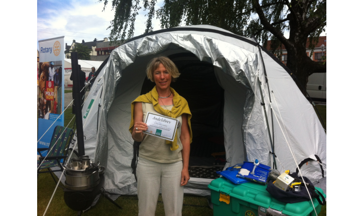 Shelterbox og blues på Notodden